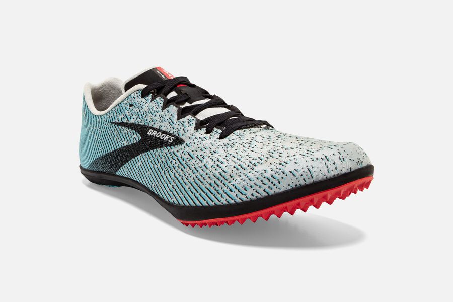 Mach 19 Spikeless Brooks Spikes Shoes NZ Mens - Grey/Black - BSWLPM-759